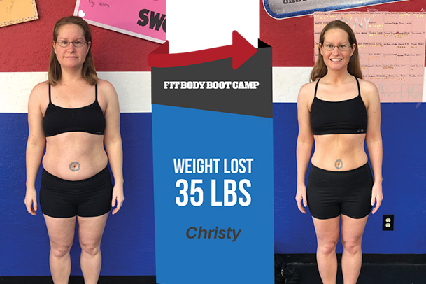 Fitness Before and After - Christy
