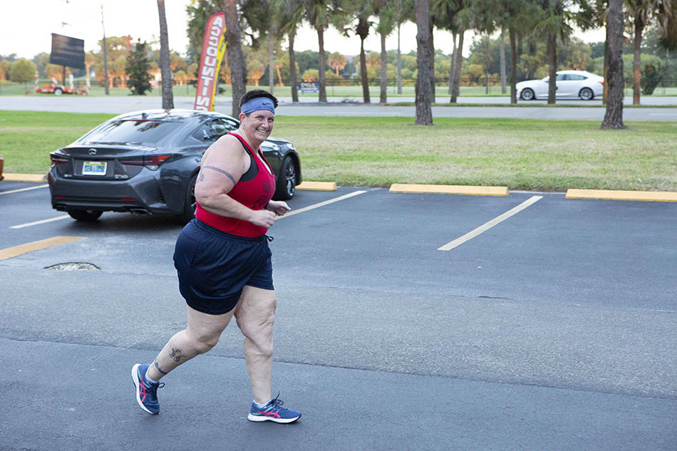 Members of Coastal Fitness doing the Murph