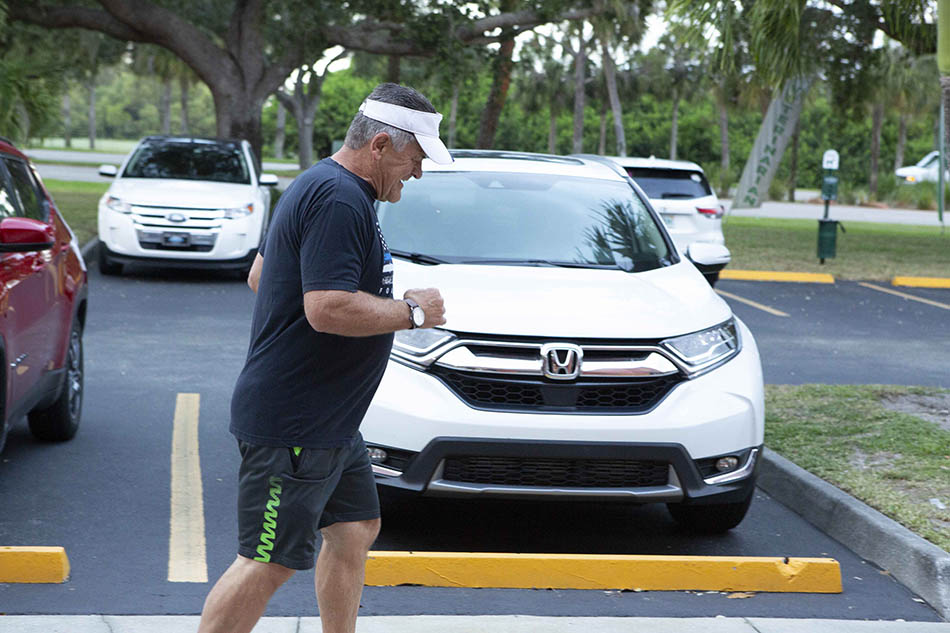 Members of Coastal Fitness doing the Murph