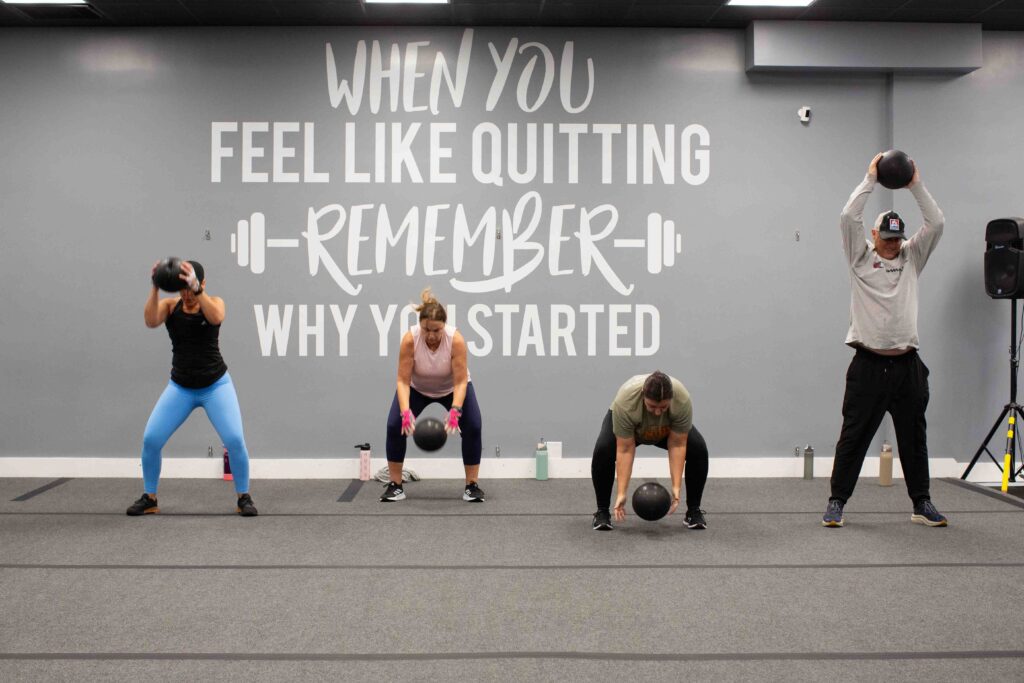 Group personal training at Coastal Fitness Fort Myers