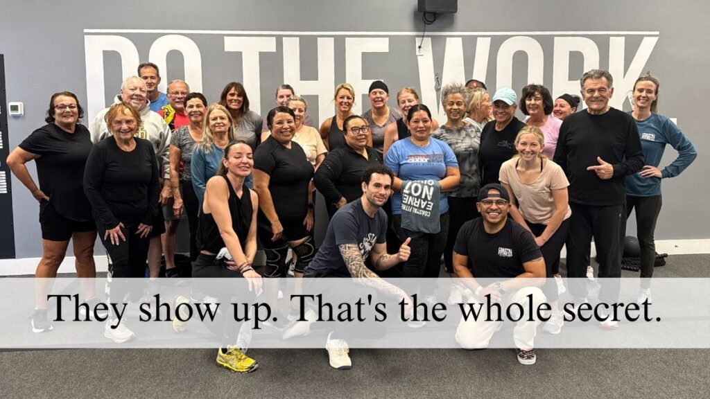 Men and Woman at Coastal Fitness in Fort Myers group photo
